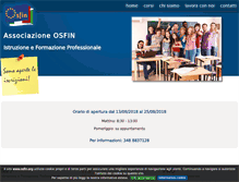 Tablet Screenshot of osfin.org